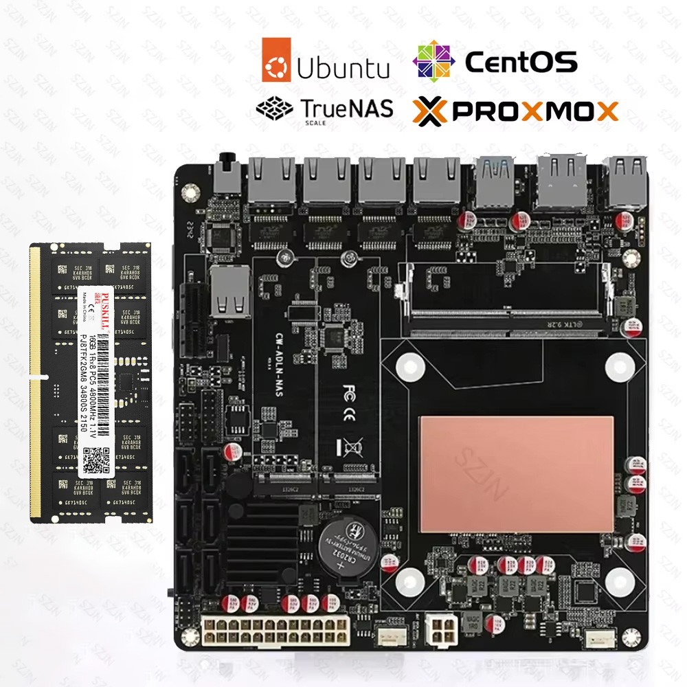 ITX N150 Motherboard Nas Set A - Nas Motherboard 8 Sata Mini Itx recension och pris
