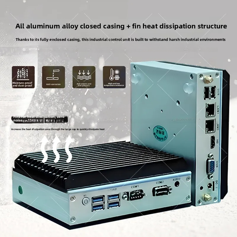 Mini Industrial PC - Quad-Core - Fanless Industrial Pc Rs485 Core I7 recension och pris