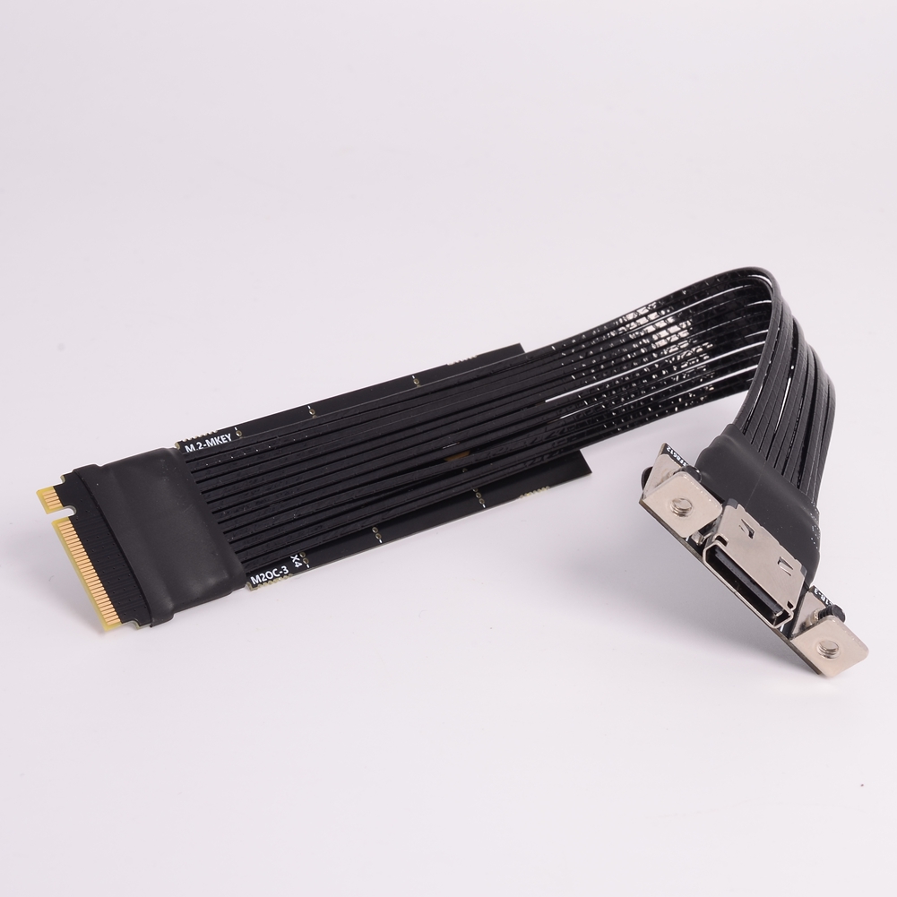 PCIE 4.0 X4 M.2 M-Key NVMe To  - Oculink Egpu Mini Pc recension och pris